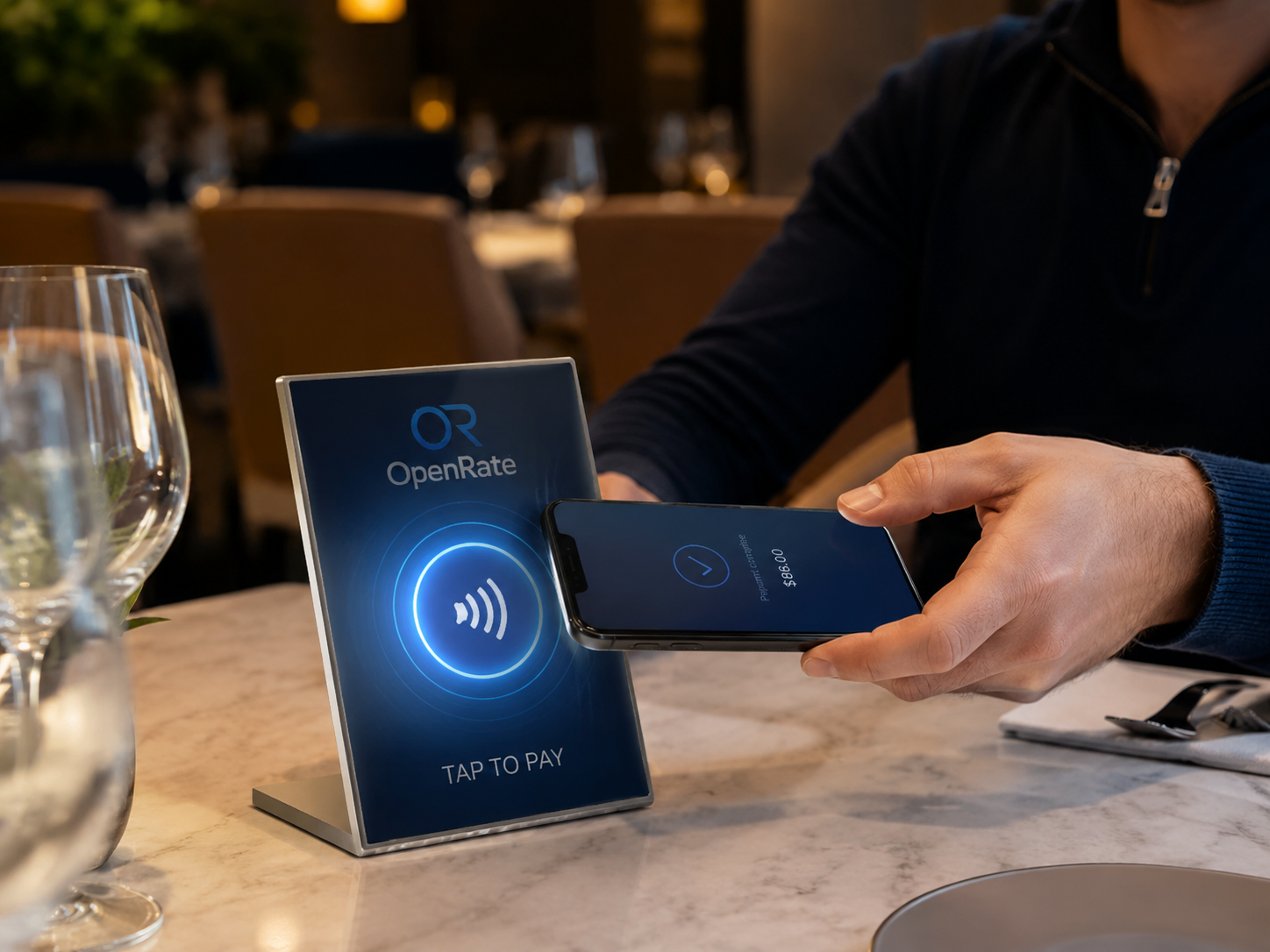 NFC tap & pay